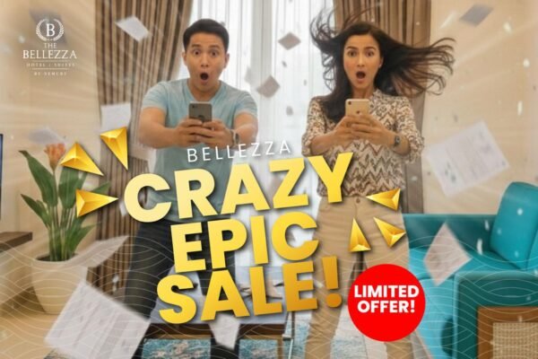 Ingin Staycation Hemat? CRAZY EPIC SALE The Bellezza Suites by Nemuru Jawabannya