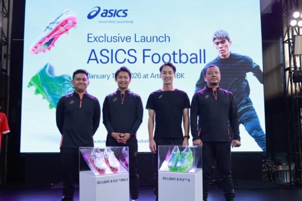 Gandeng Rizky Ridho, Ryo Matsumura, dan Coach Nova, ASICS Luncurkan Sepatu Sepak Bola Berbasis Sports Science di Indonesia