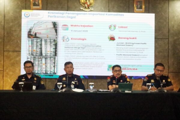 KKP Gagalkan Impor Ikan Salem Ilegal Hampir 100 Ton di Tanjung Priok