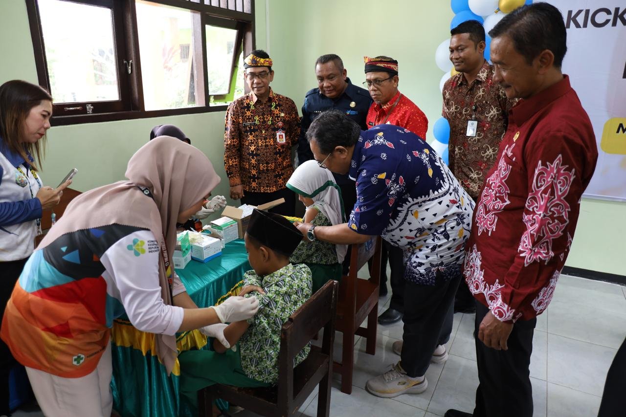 Pemprov Kalimantan Utara Resmikan Program Vaksinasi Dengue di Bulungan