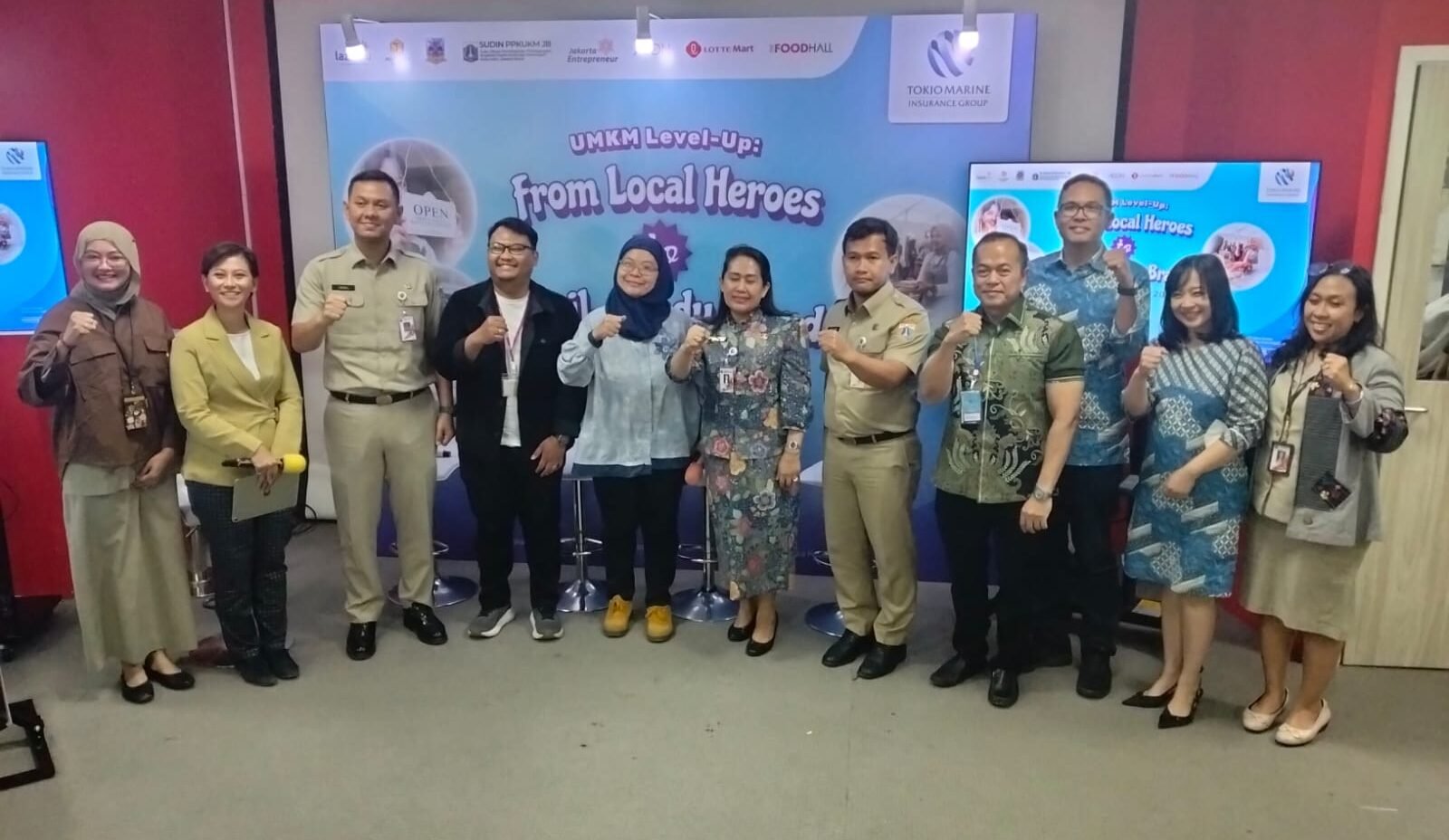 UMKM Level-Up Tokio Marine Life Dorong UMKM Jakarta Barat Tembus Retail Modern