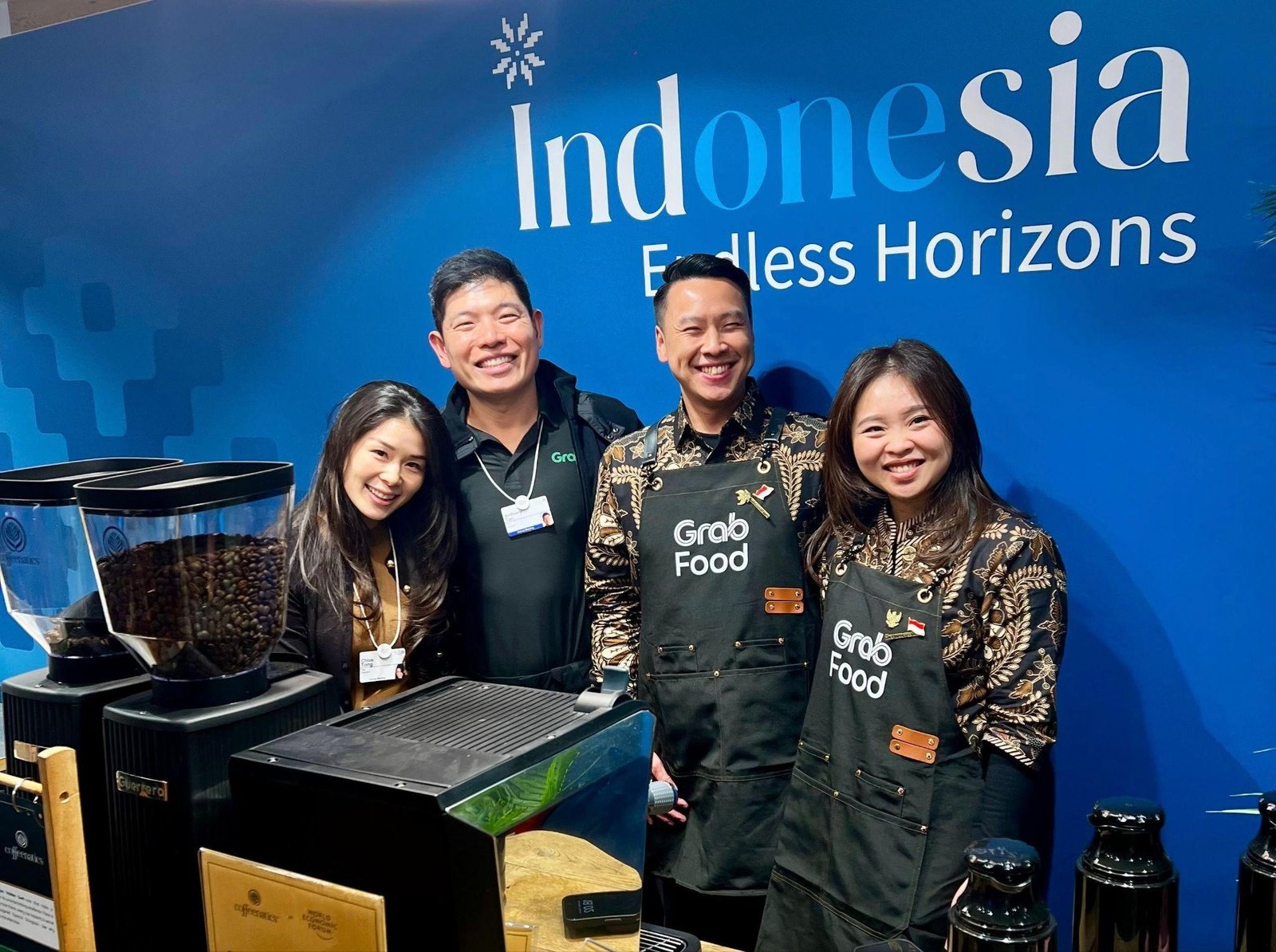 Grab Dorong UMKM Kopi Indonesia Tampil di WEF Davos 2026