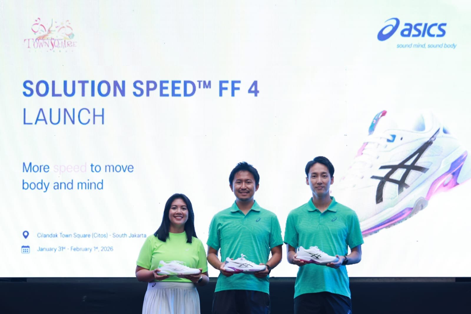 ASICS Gelar Melbourne Finals Weekend di Jakarta, Luncurkan SOLUTION SPEED™ FF 4 dan ASICS Tennis Club