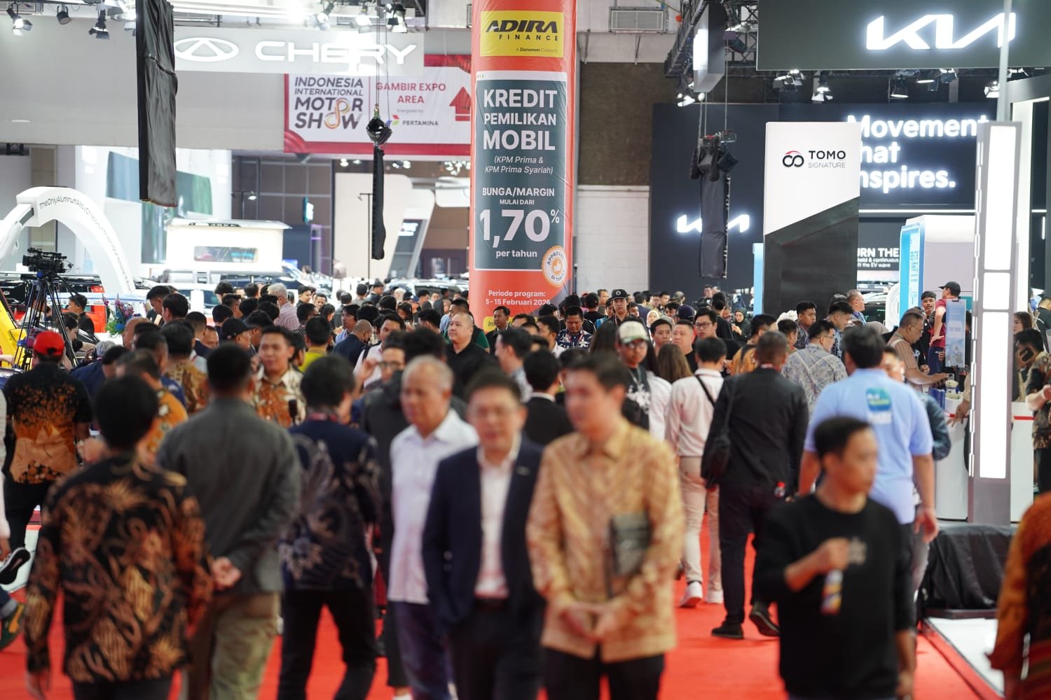 IIMS 2026 Hari Pertama: Deretan Brand Otomotif Luncurkan Mobil Listrik & SUV Terbaru