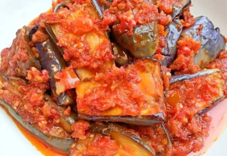 Resep terong balado