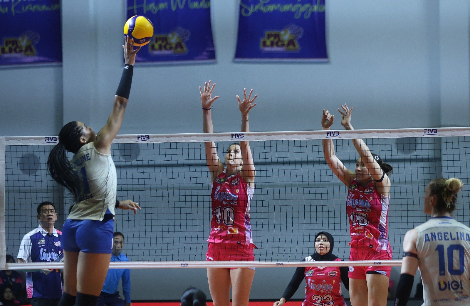 Menang 3-2 atas BJB, Livin’ Mandiri Tantang Electric Demi Tiket Final Four Proliga 2026