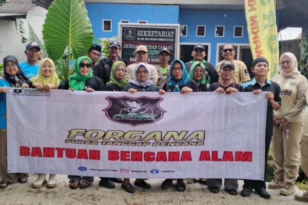 Relawan FORGANA Turun Langsung Bantu Korban Banjir di Subang