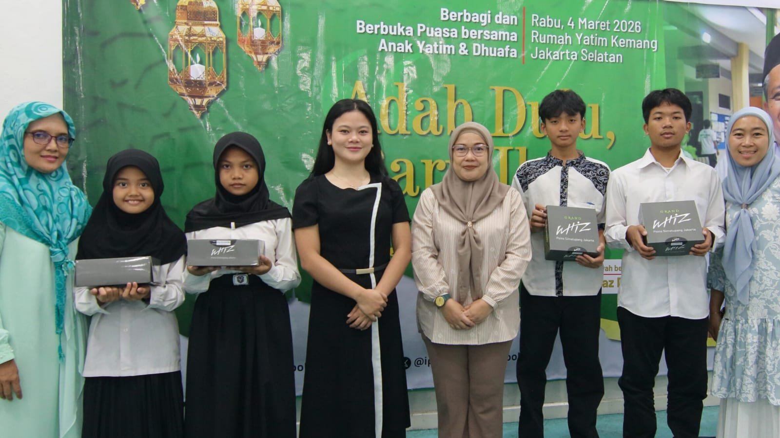 Ramadan Penuh Makna, Grand Whiz Poins Simatupang Jakarta Ajak Anak Yatim Berbagi dan Siapkan Halal Bihalal Spesial