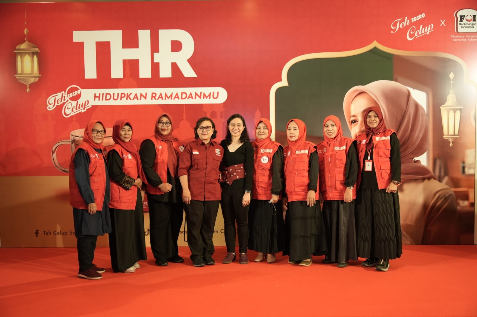 Ramadan Penuh Berkah, Teh Celup Sosro Bersama 2.000 Ibu Relawan Siapkan 60.000 Hidangan Buka Puasa