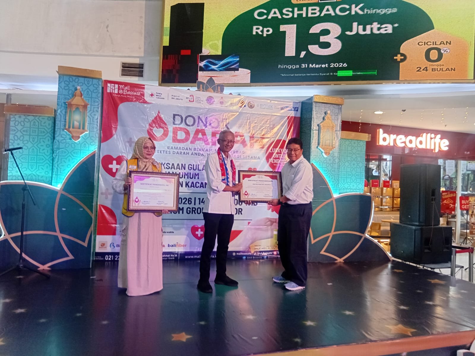 Aksi Sosial Ramadan, 30 Mall di Jakarta Kumpulkan 2.100 Kantong Darah