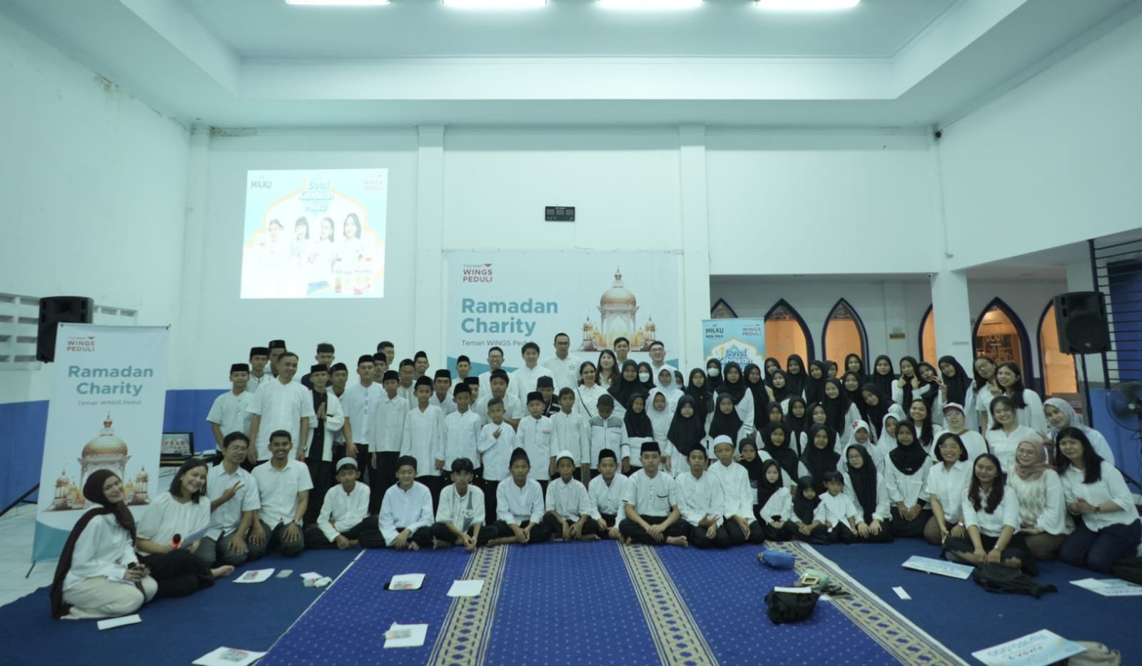 Program 1 Botol Kebaikan MILKU Hadirkan Kebahagiaan Ramadan untuk Anak Panti