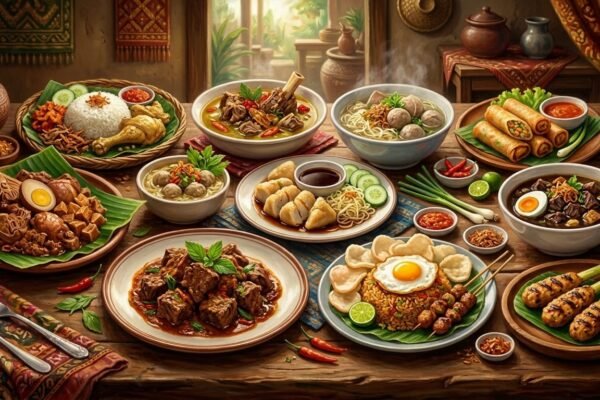 Dari Rendang hingga Sate Lilit, Ini Surga Kuliner Nusantara