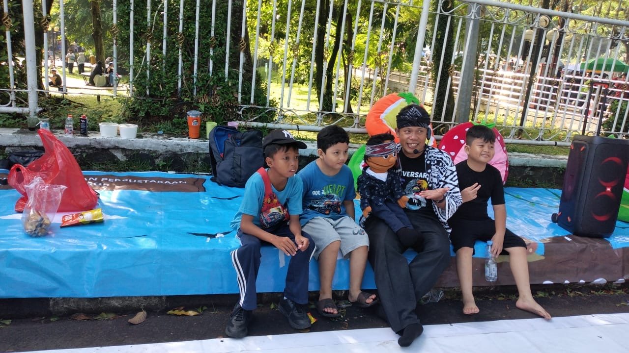 CFD Tegar Beriman Bogor 12 April 2026 Hadirkan Perpustakaan Keliling, Anak-anak Antusias Membaca