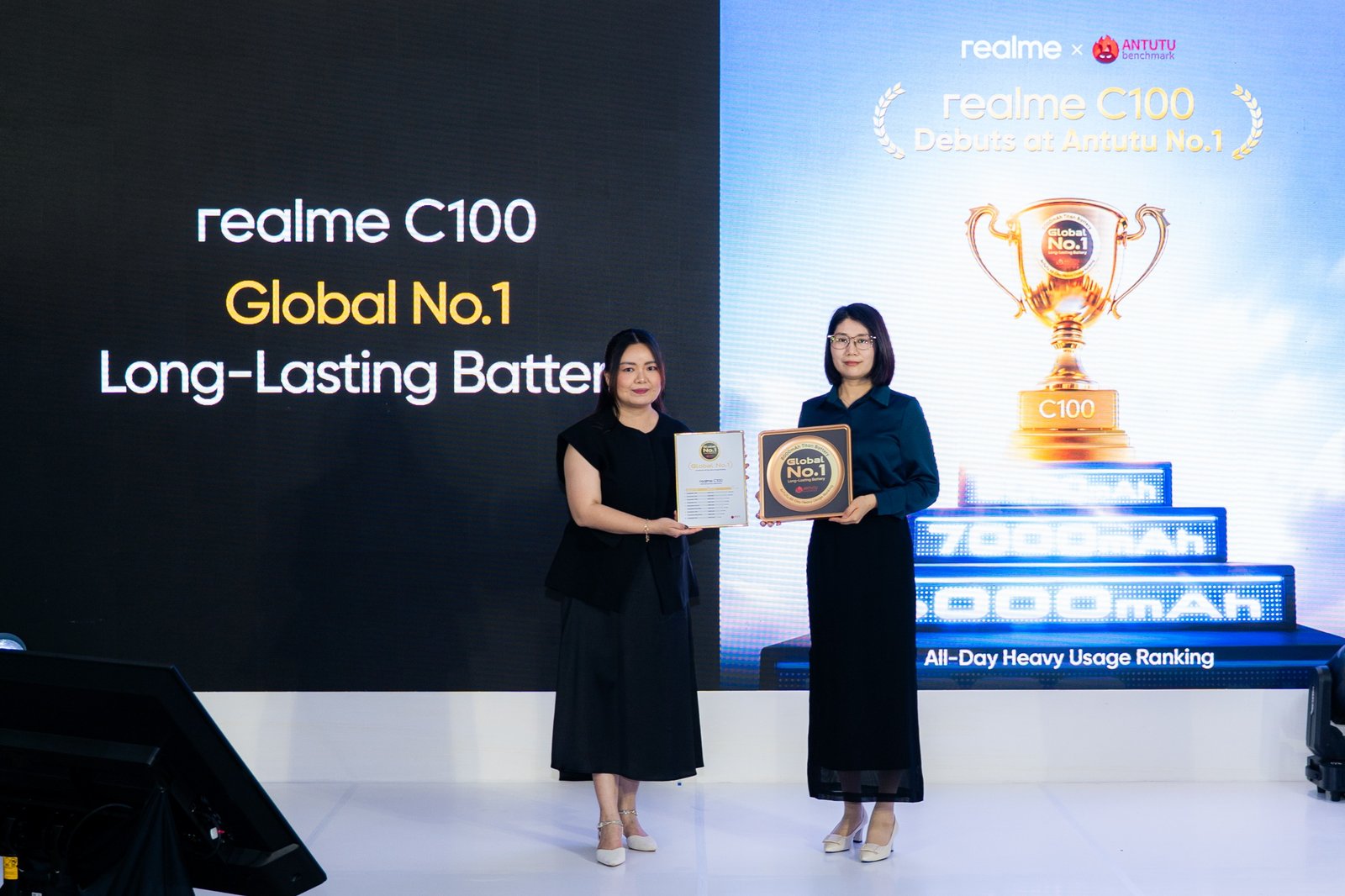 Jelang Rilis, realme C100 Raih Predikat No.1 AnTuTu Berkat Baterai 8000mAh