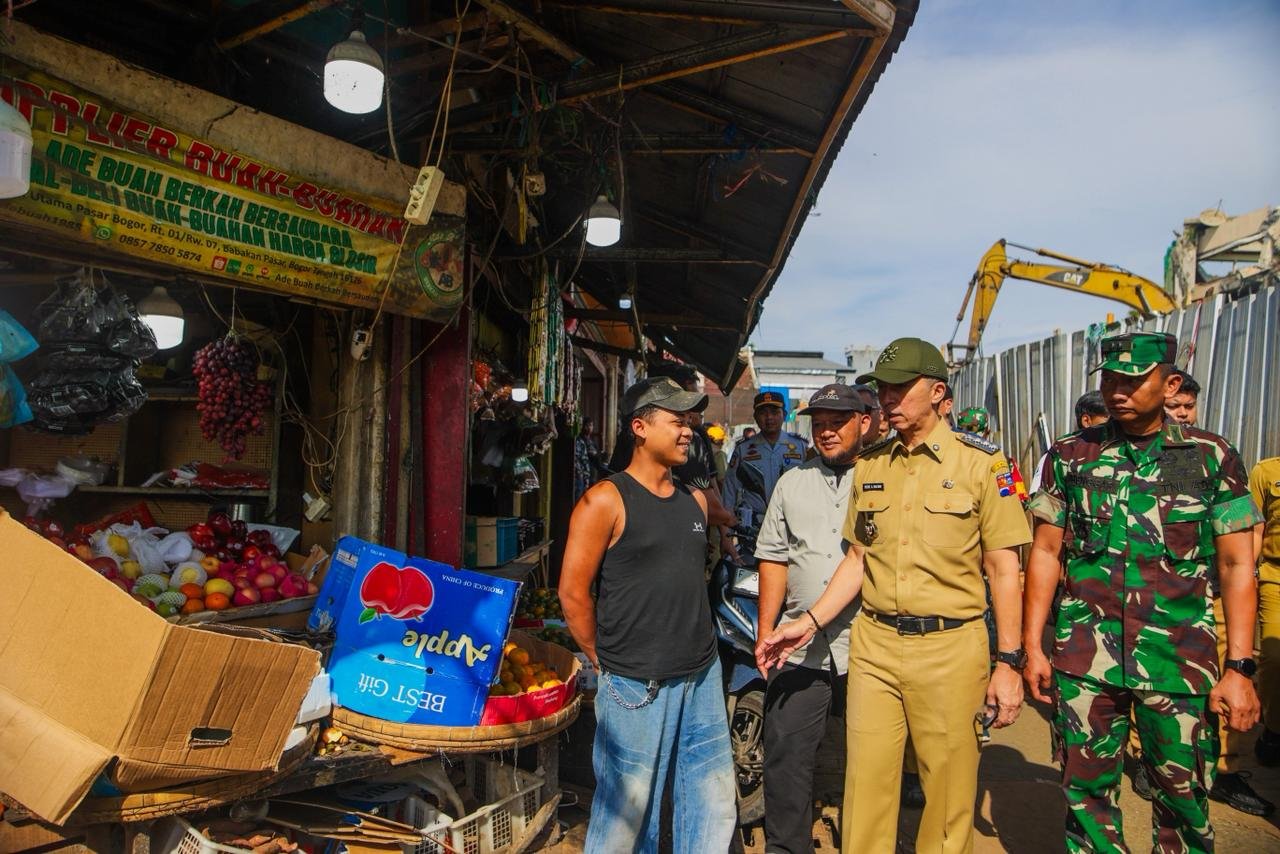 Menata Surya Kencana, Pemkot Bogor Ajak Pedagang dan Warga Jaga Ketertiban Bersama