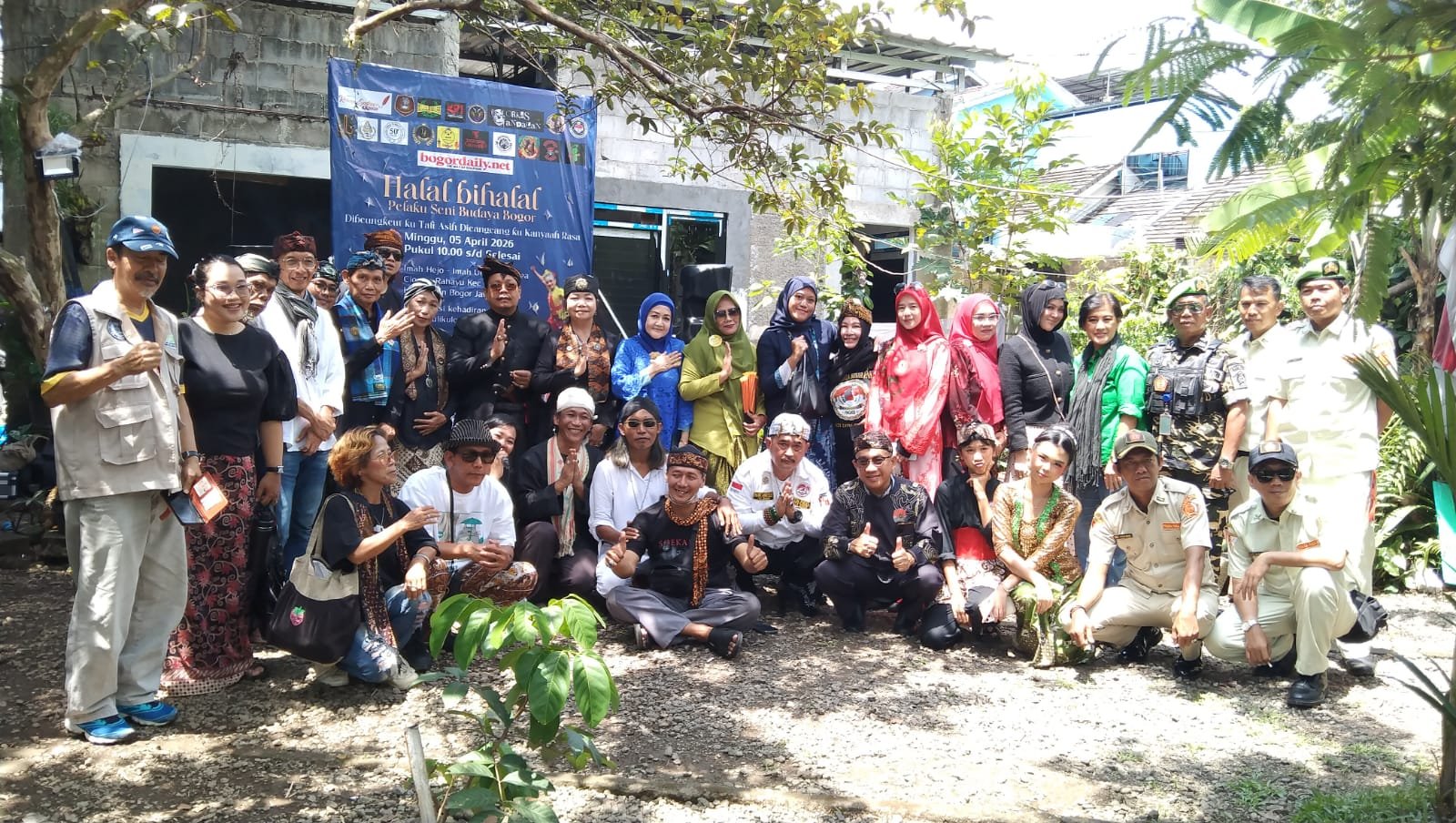 Halal Bihalal Pegiat Seni Budaya Bogor Raya, Perkuat Silaturahmi dan Ruang Kreasi di Imah Hejo