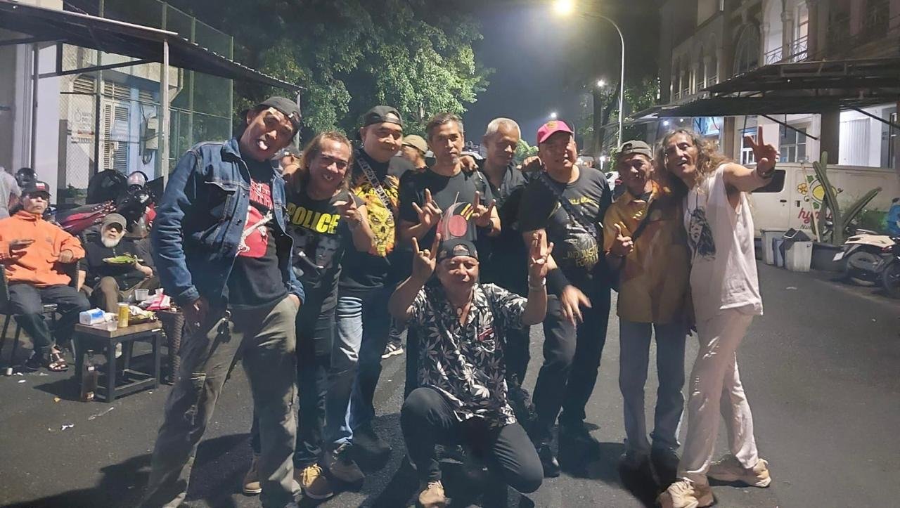 Halal Bihalal Rasa Konser Rock! Jakarta Rockers Club Sukses Guncang Bekasi