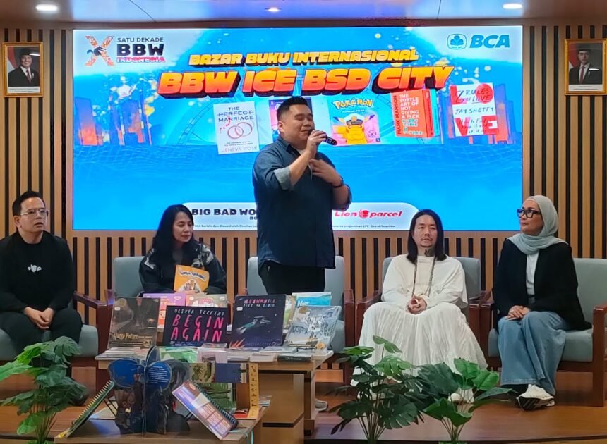 Cuma 5 Hari! Bazar Buku Terbesar Dunia Kembali ke BSD, Diskon Gila Sampai 90%