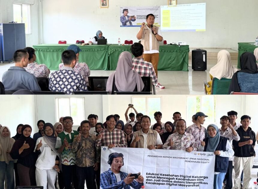 Judi Online Mengintai Anak Muda, Universitas Terbuka Turun Tangan di Desa Leuwikaret