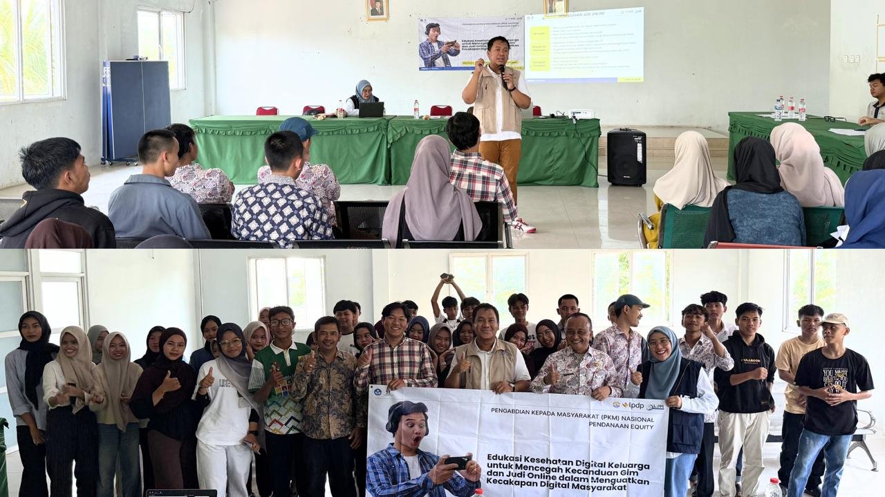 Judi Online Mengintai Anak Muda, Universitas Terbuka Turun Tangan di Desa Leuwikaret