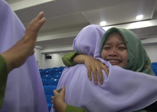 Tangis Pecah! Pelajar Thailand Ini Tak Mau Tinggalkan Leuwiliang