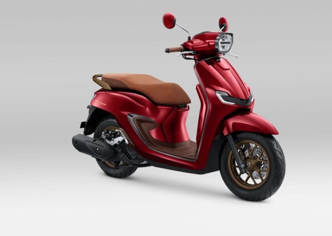 New Honda Stylo 160 Hadir dengan Warna Burgundy, Tampil Mewah Bergaya Retro