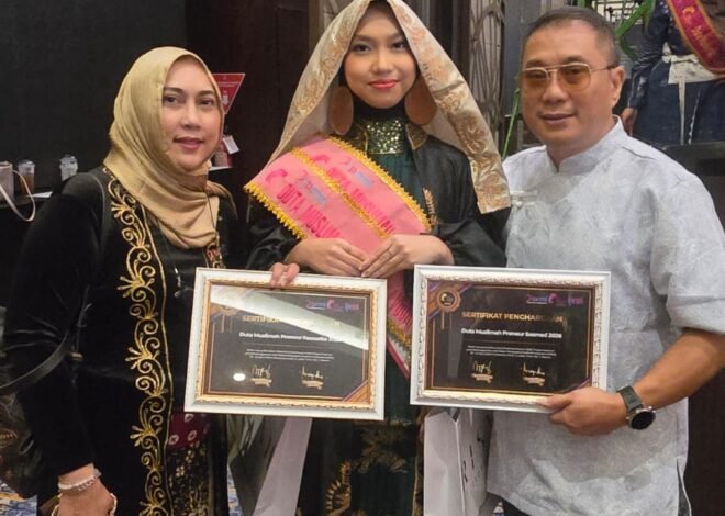 Finalis Termuda, Edgina Jade Sutarjantono Raih Dua Penghargaan di Duta Muslimah Preneur 2026