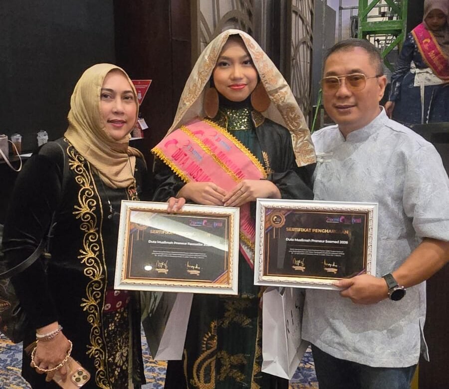 Finalis Termuda, Edgina Jade Sutarjantono Raih Dua Penghargaan di Duta Muslimah Preneur 2026