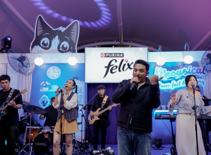 Momen Manis Cat Pawrents: PURINA FELIX Gelar “Meowsical” Bareng Sal Priadi di Jakarta