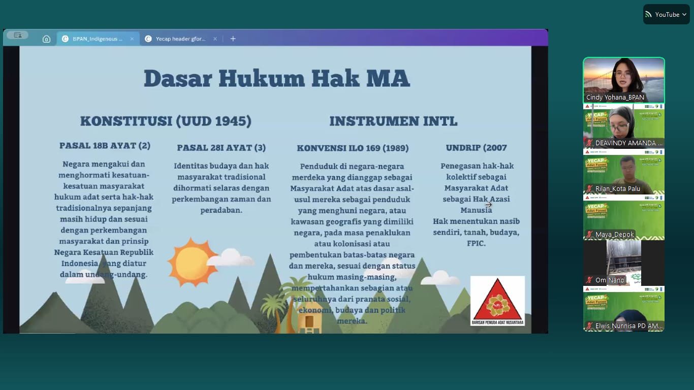 Gerakan Besar Dimulai! Ratusan Pemuda Bersatu Dorong Keadilan Hutan Adat Indonesia