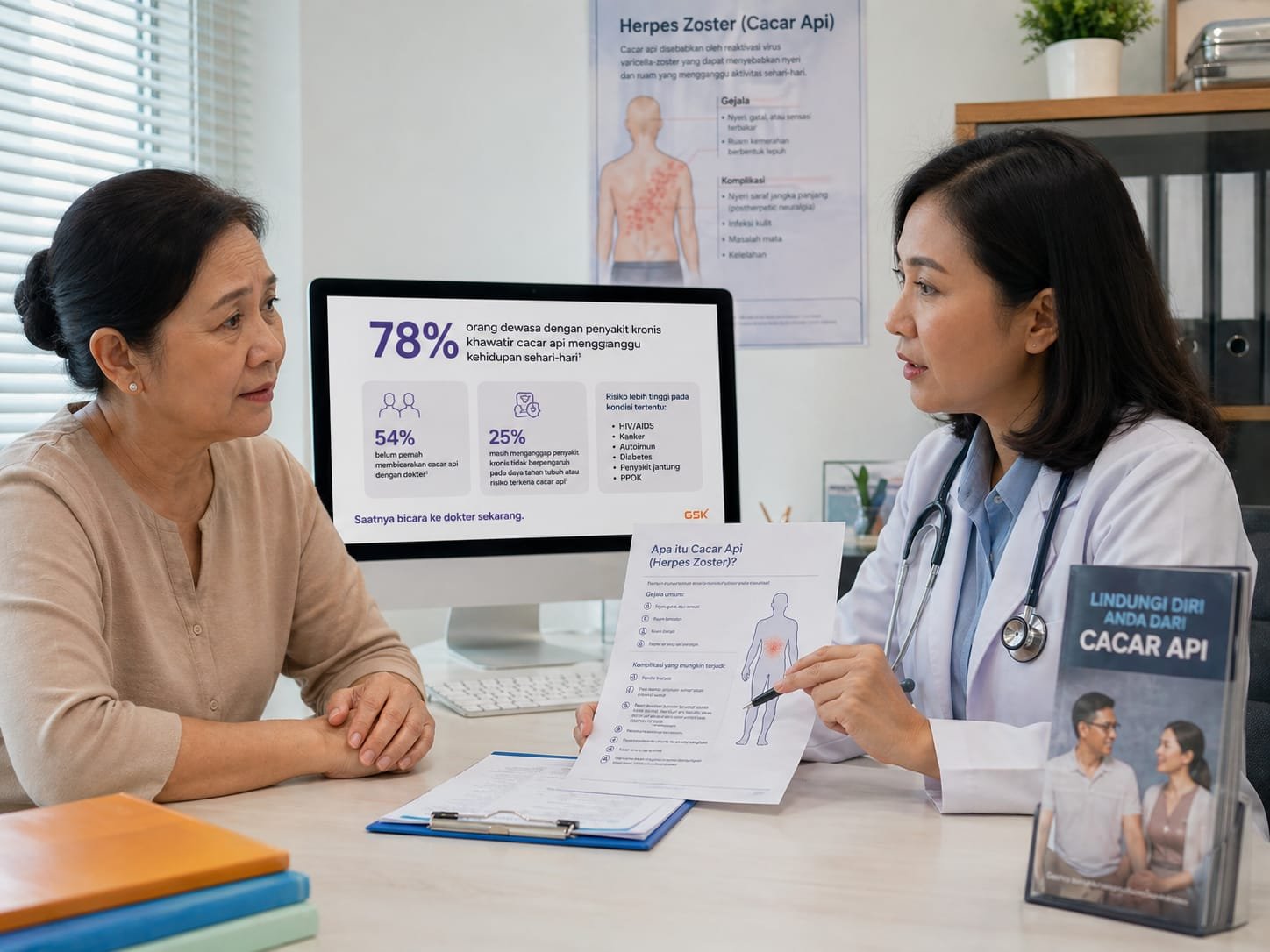 Data Global Bongkar Fakta: Penderita Penyakit Kronis Rentan Cacar Api