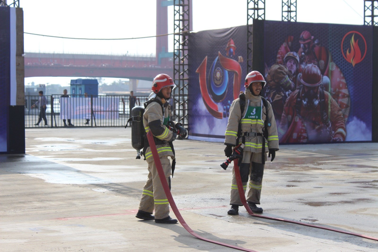 Nyaris Podium, Damkar Bogor Harus Gugur karena Insiden Tak Terduga