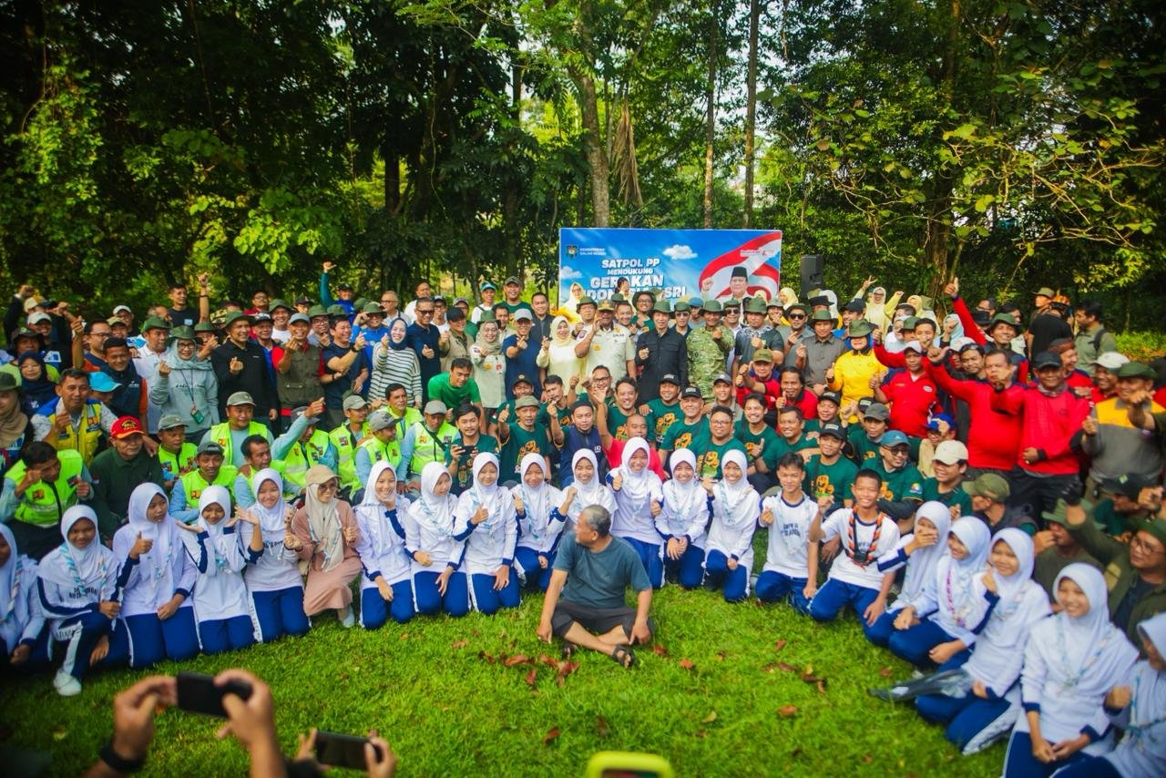 Satpol PP Jadi Pelopor Gerakan Indonesia ASRI, Kota Bogor Fokus Pengurangan Sampah