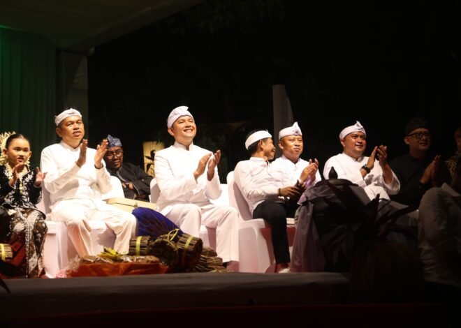 Rudy Susmanto Hadiri Kirab Budaya Milangkala Tatar Sunda, Kabupaten Bogor Tampilkan Tarian Bhayangkara Padjajaran