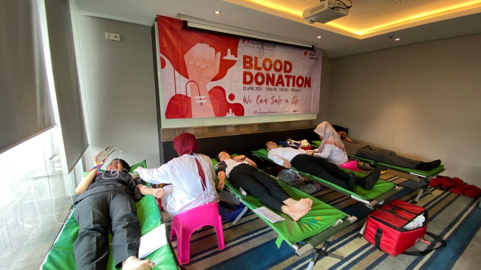 Swiss-Belhotel Pondok Indah Gelar Donor Darah di World Health Day, Ajak Masyarakat Berbagi Kehidupan