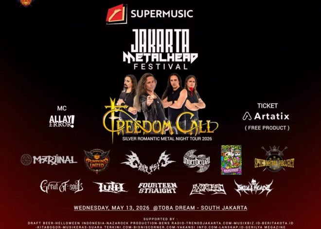 Metalhead Wajib Datang! Freedom Call Live in Jakarta Siap Ledakkan Panggung Toba Dream