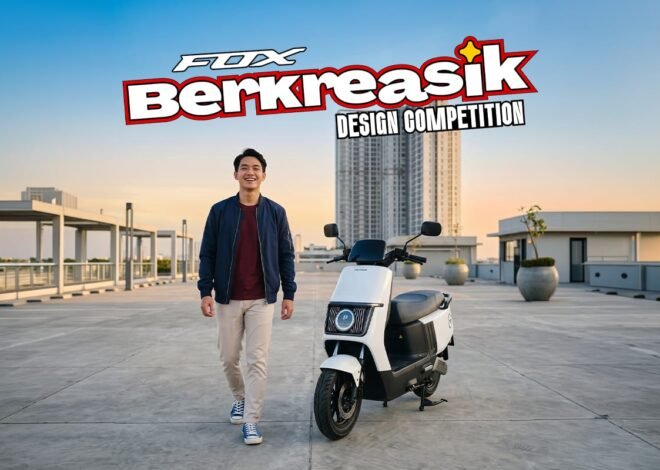 Motor Listrik Jadi Kanvas Kreatif! Polytron Gelar Fox Berkreasik Design Competition