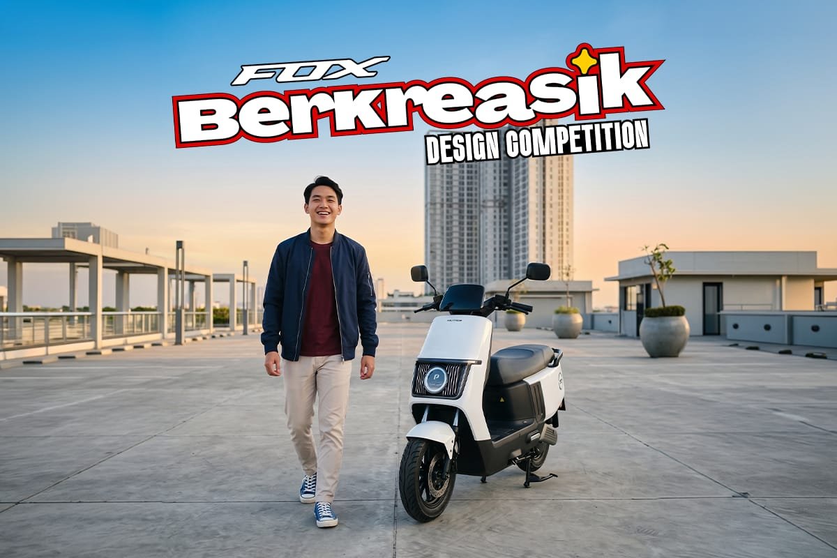 Motor Listrik Jadi Kanvas Kreatif! Polytron Gelar Fox Berkreasik Design Competition