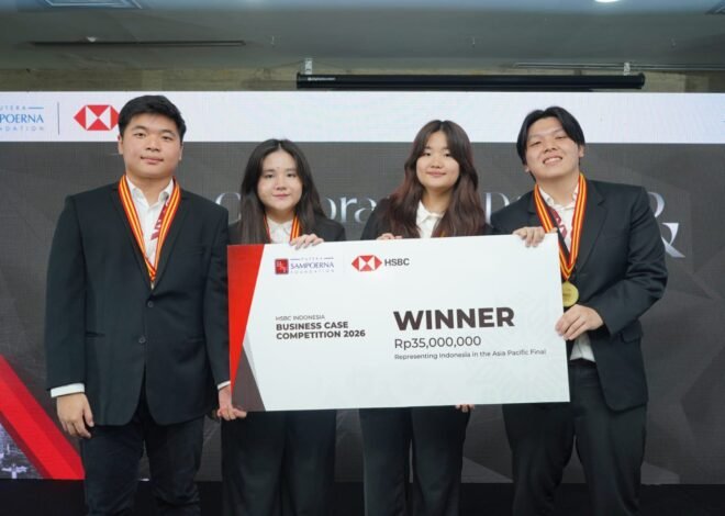 Mahasiswa Sampoerna University Bikin Bangga! Juara Kompetisi Bisnis HSBC 2026