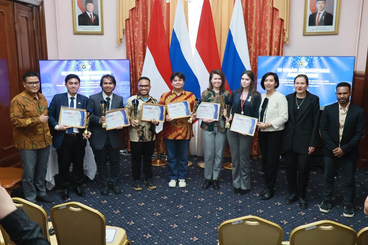 IKA UT Perkuat Diplomasi Pendidikan Indonesia-Rusia Lewat Ki Hajar Dewantara Award 2026