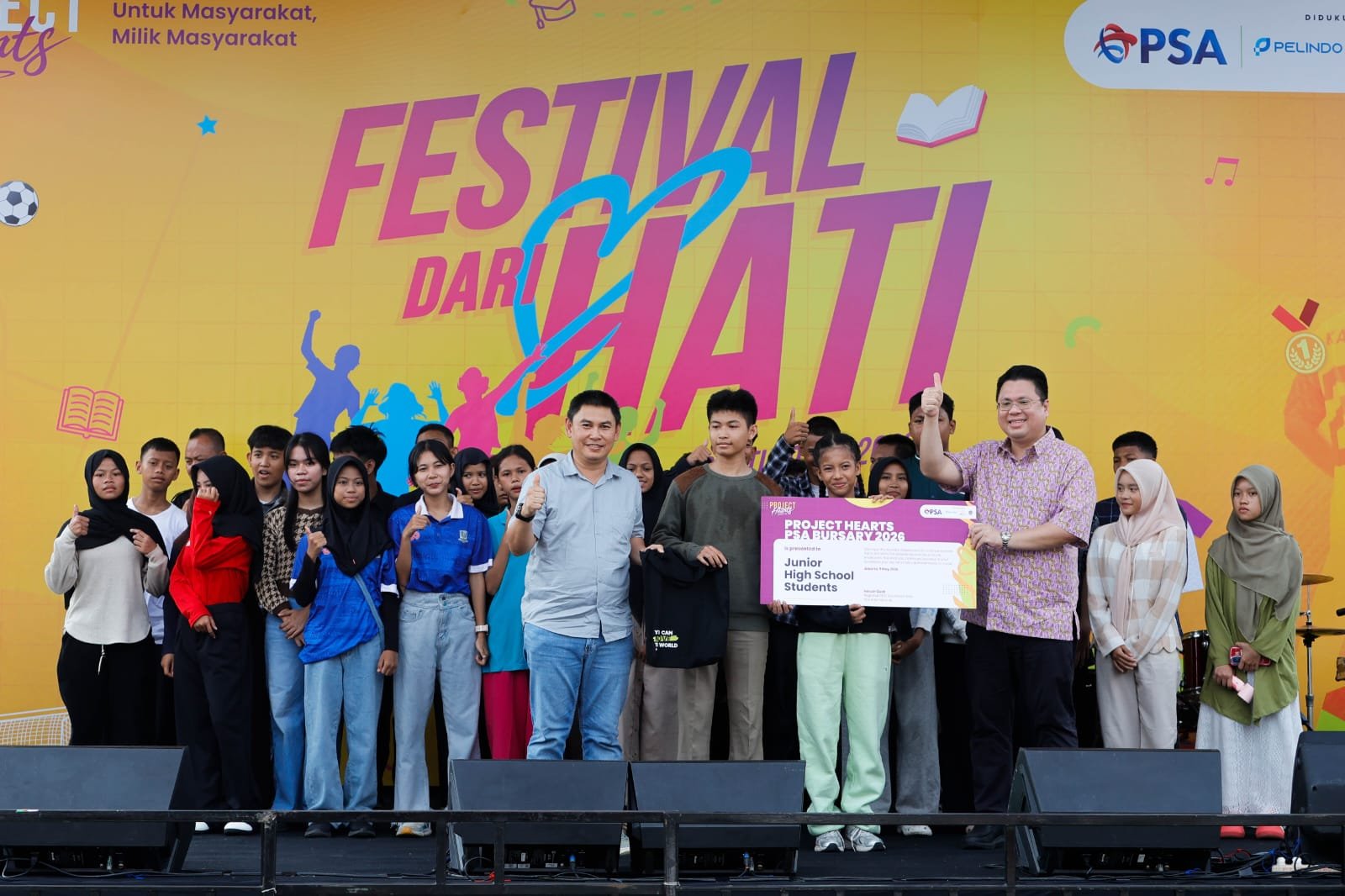 Festival Dari Hati PSA Indonesia Perkuat Pendidikan dan UMKM di Jakarta Utara