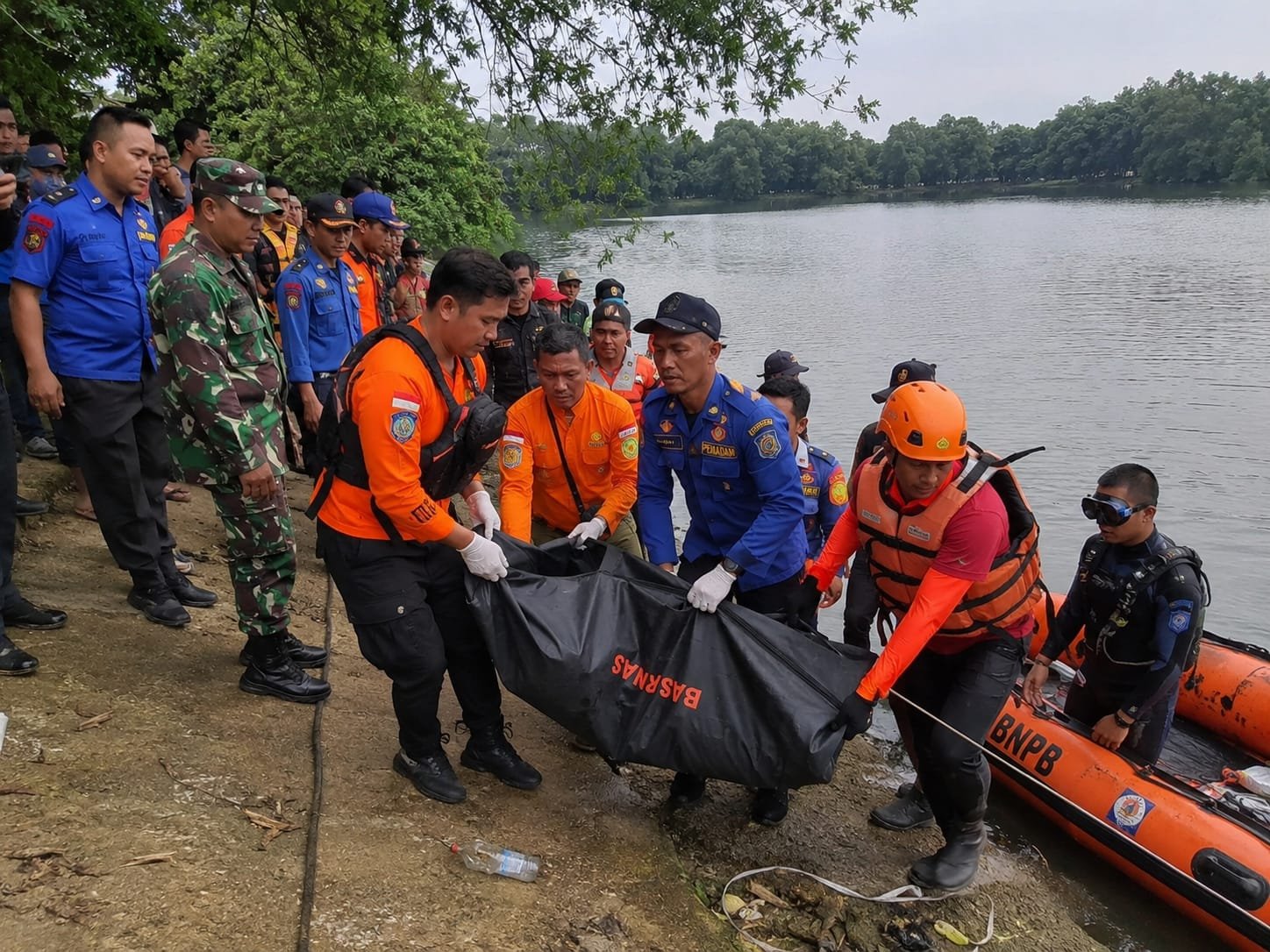 Warga Citeureup Tenggelam di Setu Cikaret, Tim SAR Gabungan Temukan Korban Meninggal
