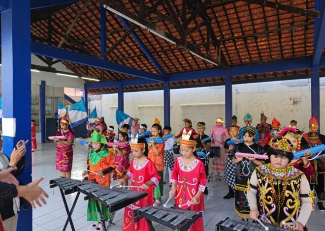 Meriah! Siswa SD Angkasa 12 Halim Tampilkan Parade Budaya Nusantara di Pentas Seni 2026
