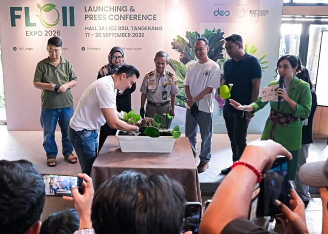 Pameran Tanaman Hias Terbesar FLOII Expo 2026 Digelar September di ICE BSD City