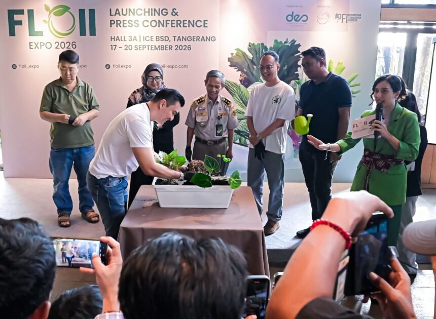 Pameran Tanaman Hias Terbesar FLOII Expo 2026 Digelar September di ICE BSD City