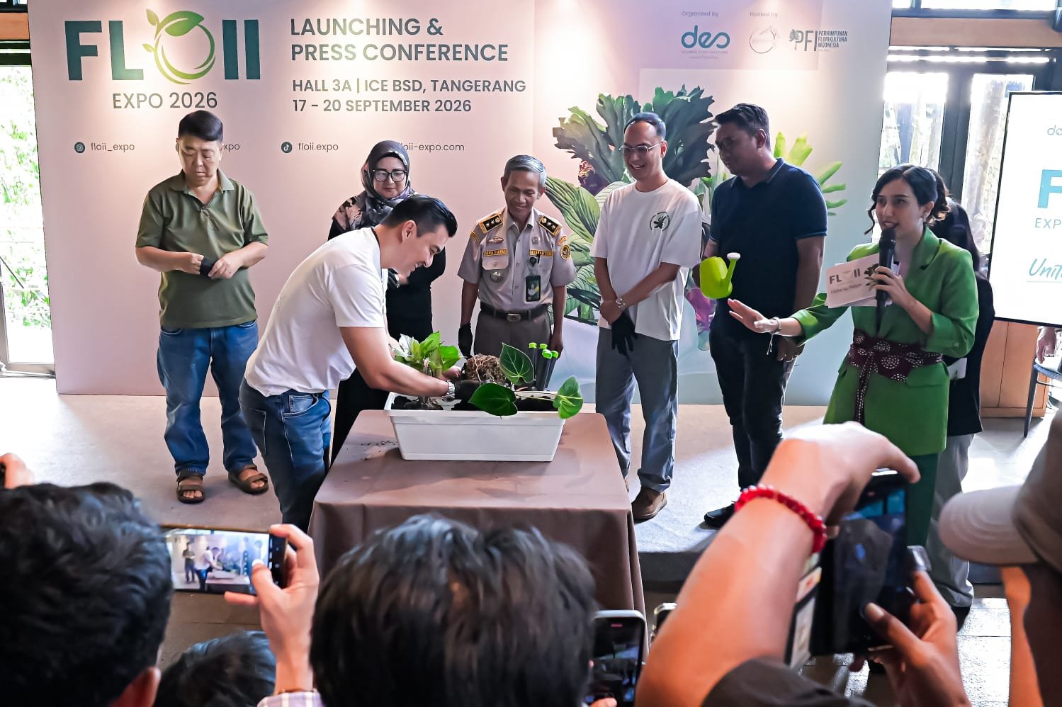 Pameran Tanaman Hias Terbesar FLOII Expo 2026 Digelar September di ICE BSD City