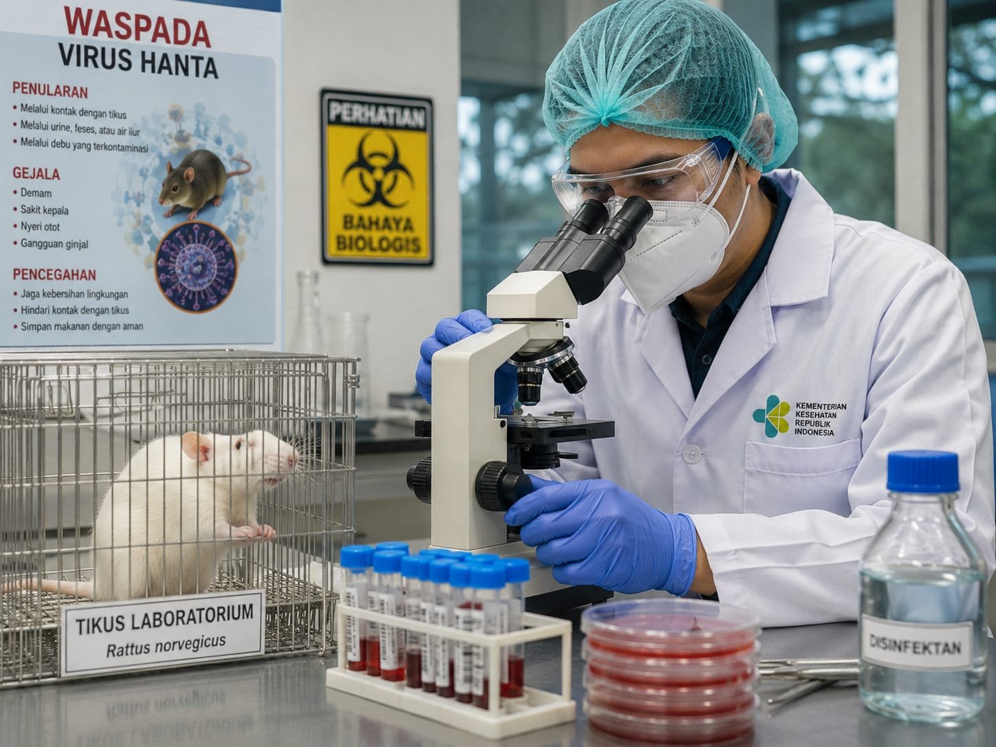 Kemenkes Pastikan Belum Ada Kasus HPS di Indonesia, Pengawasan Hantavirus Diperketat