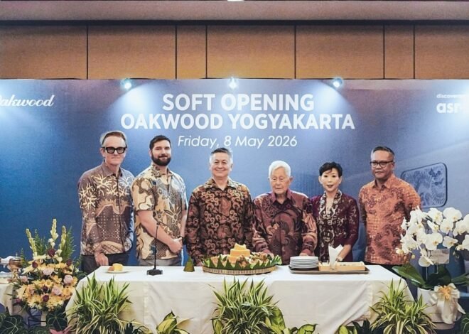 The Ascott Limited Buka Oakwood Yogyakarta, Siap Jadi Destinasi Favorit Wisatawan dan Pebisnis