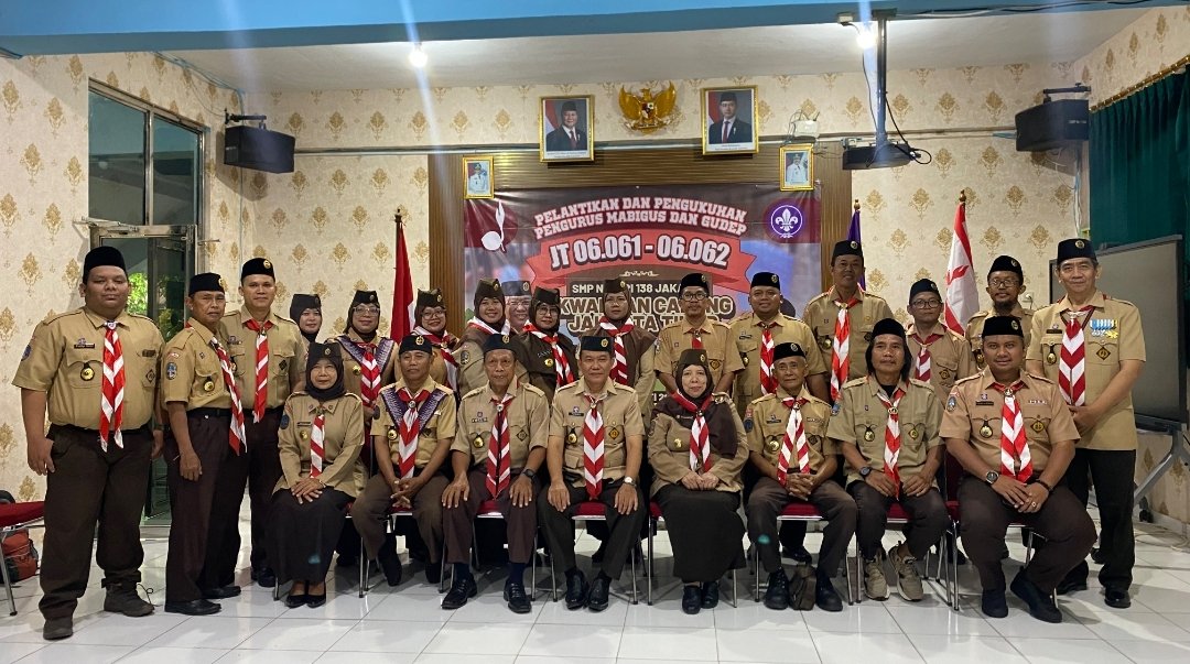 SMP Negeri 138 Jakarta Libatkan Alumni dan Tokoh Masyarakat dalam Kepengurusan Pramuka