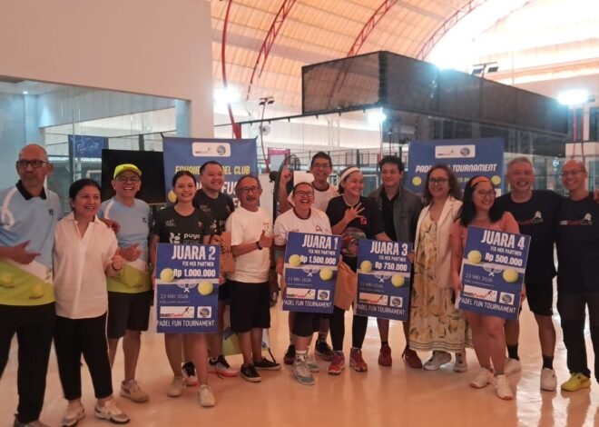 Meriah dan Penuh Kekeluargaan, EPC Fun Padel Tournament 2026 Tuai Antusiasme Peserta